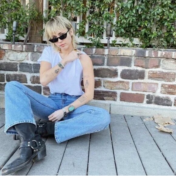 Frye Harness 8R Womens Boots - Black Size 9.5 - Moto Boots - Picture 7 of 16